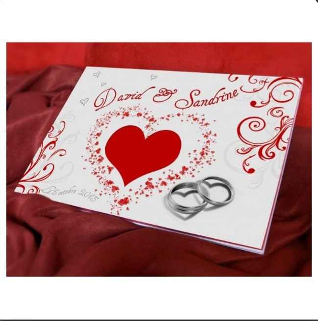 Livre d or trouvé - 2