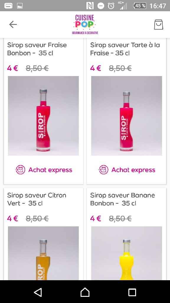 Vente privée cuisine pop - 1