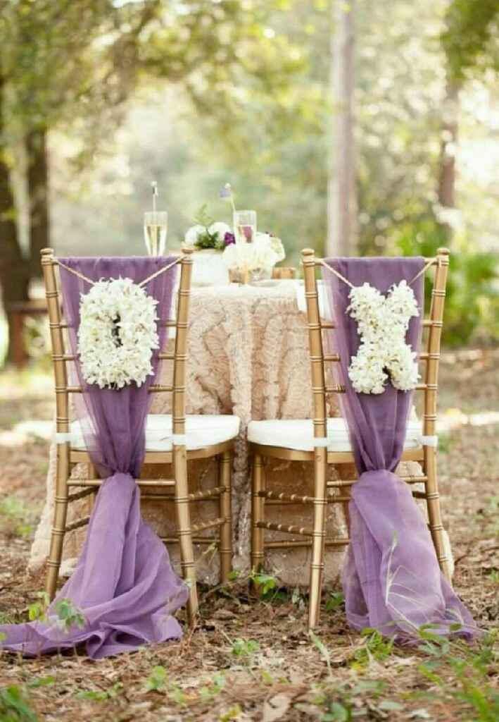 Les chaises à l'honneur - 1