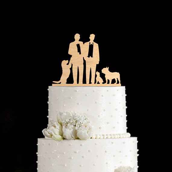 Cake Topper Hommes
