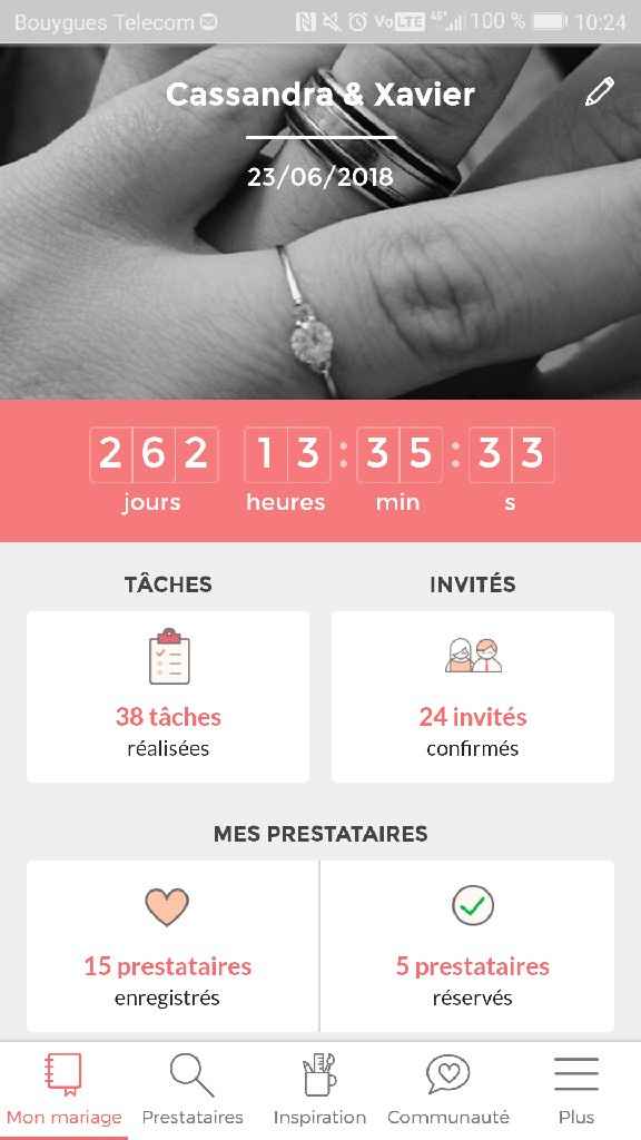 Montrez-moi vos compteurs de mariage ! - 1