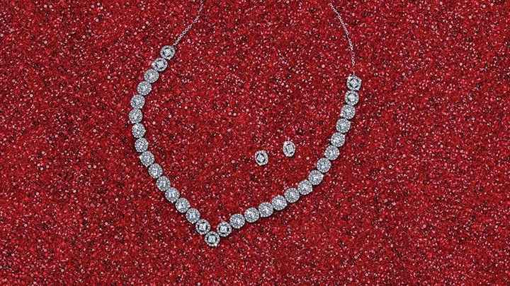 Collier et boucles d'oreilles Angelic