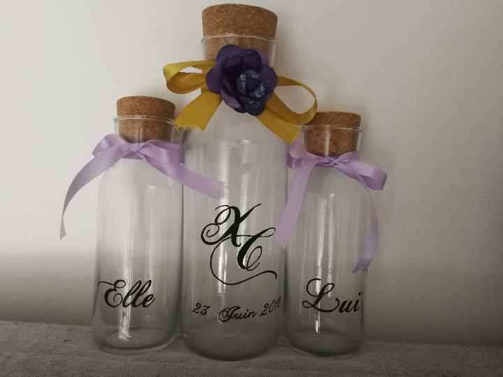 Diy - Vases cérémonie du sable - 1