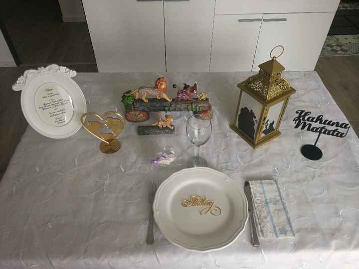 Decorations de table fini! Theme Disney - 2