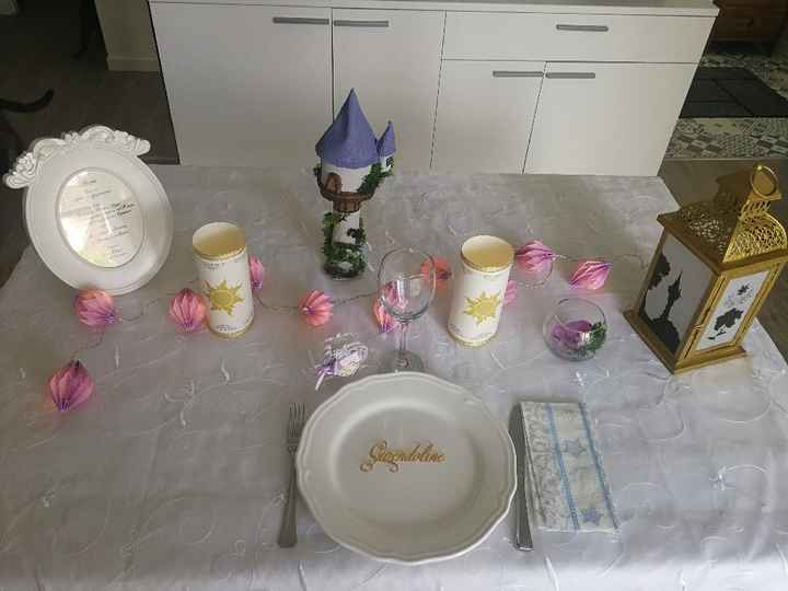 Decorations de table fini! Theme Disney - 3
