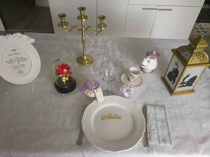 Decorations de table fini! Theme Disney - 7