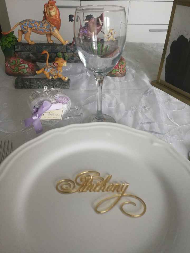 Decorations de table fini! Theme Disney - 11