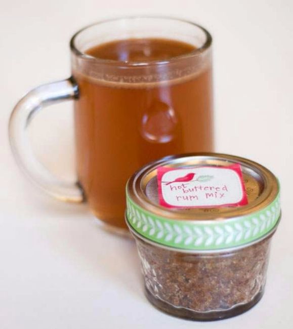 Rhum au beurre chaud