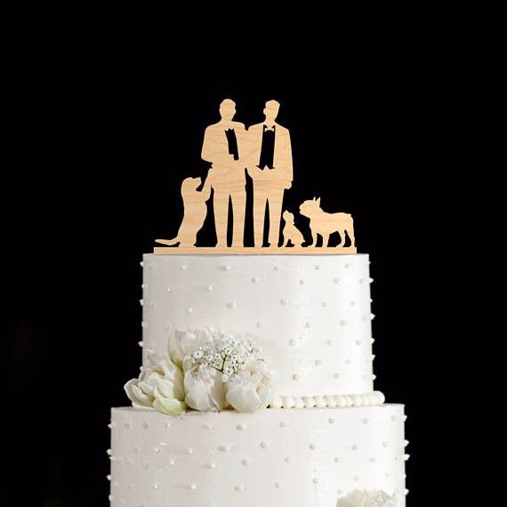 Cake Topper Hommes