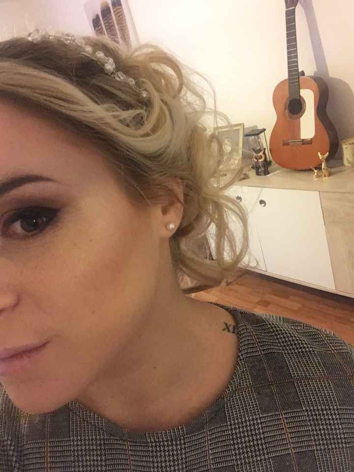 Essai coiffure et maquillage 🤗 - 2