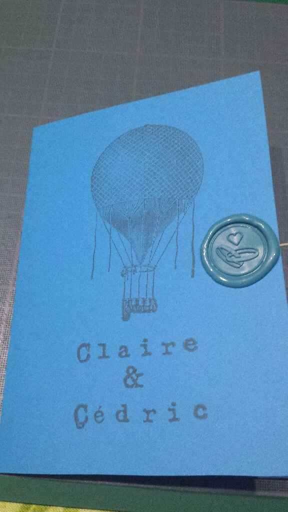 Mes faire parts diy! - 1