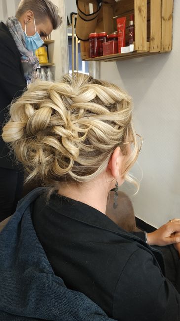 Longueur cheveux & chignon 9