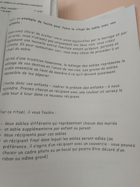 Cérémonie du sable 2