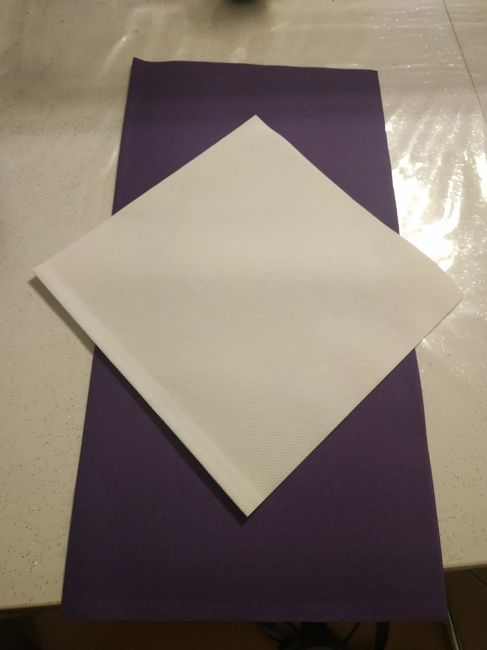 Pliage de serviette 1