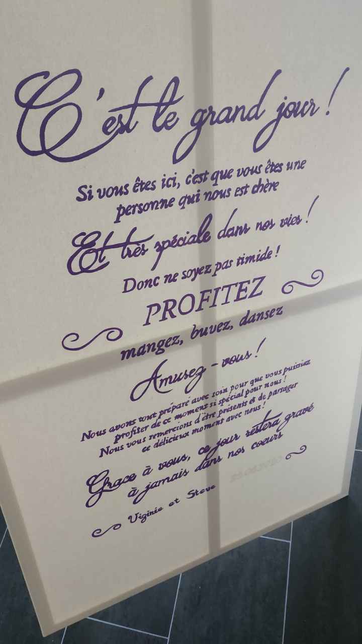 Panneau de bienvenue - 1