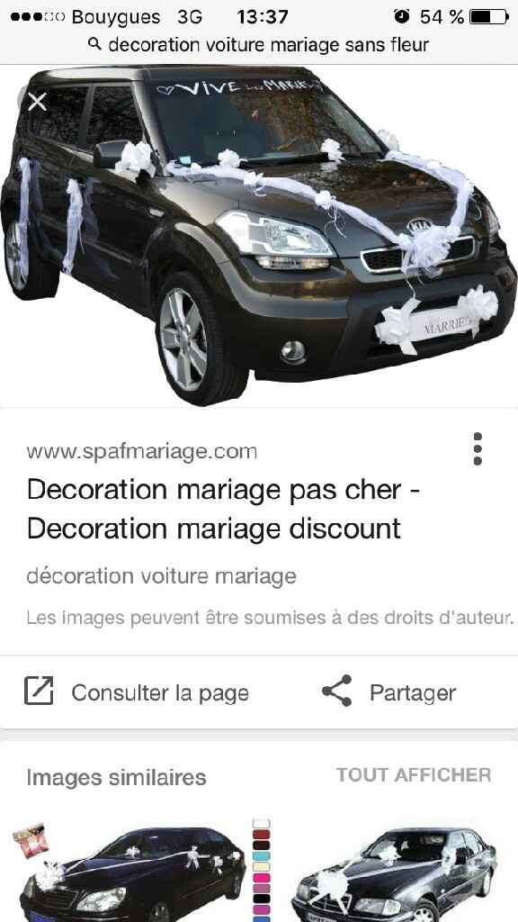 Comment décorer sa voiture de mariés - 1
