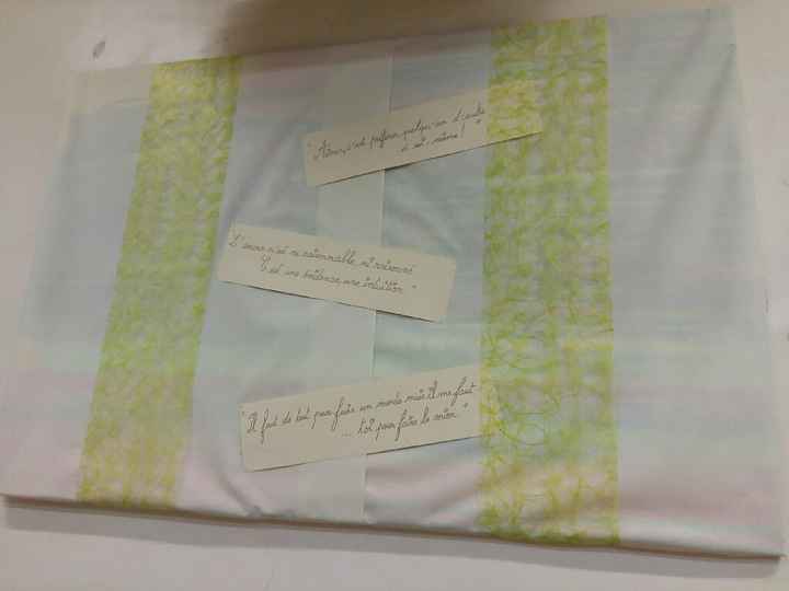 La salle avant le jour j - 9