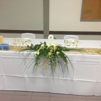 Mariage blanc beige et jaune - 1