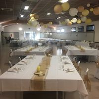 Mariage blanc beige et jaune - 2