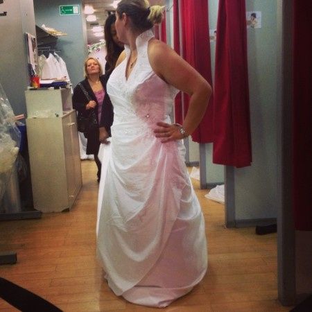 Essayage robe premier  - 2