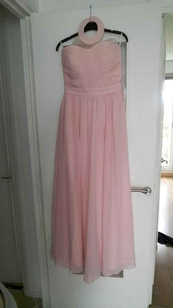 Robe demoiselle d'honneur - 1