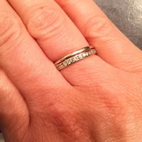 Alliances : bague offerte occasion spéciale - 1