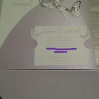 Mes faire-parts sont là et fait.... Yeees super contente - 2