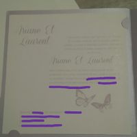 Mes faire-parts sont là et fait.... Yeees super contente - 3