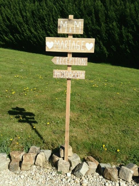 Panneau indication - 1