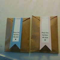 Mes pochettes pour les mouchoirs  ( pour l église ) - 1