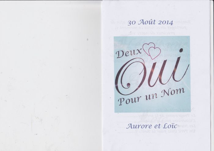 livret invites P1