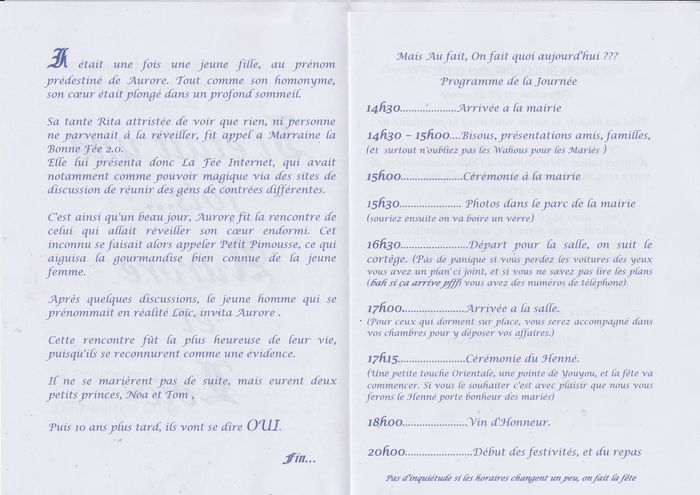 livret invites P4-5