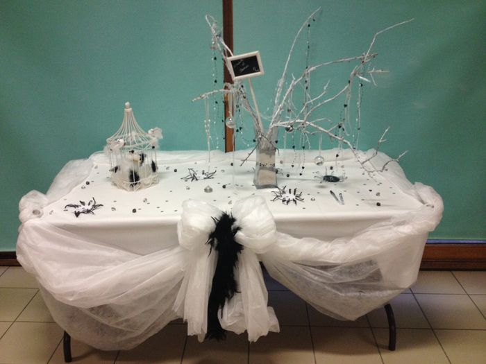 petite deco  et arbre a voeux 