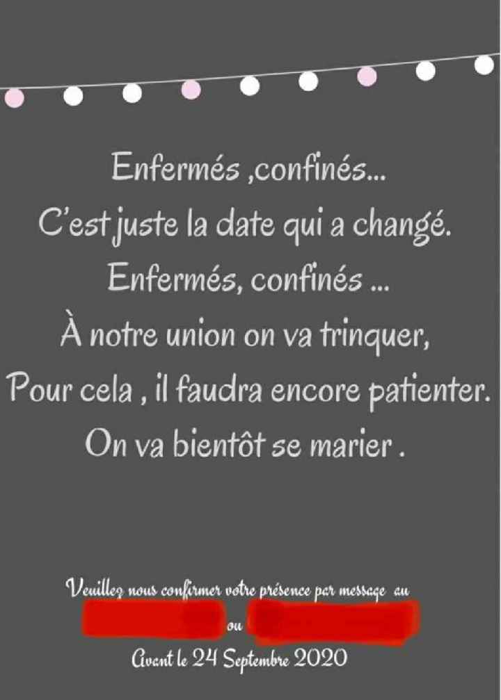 Sms pour les invités - 1