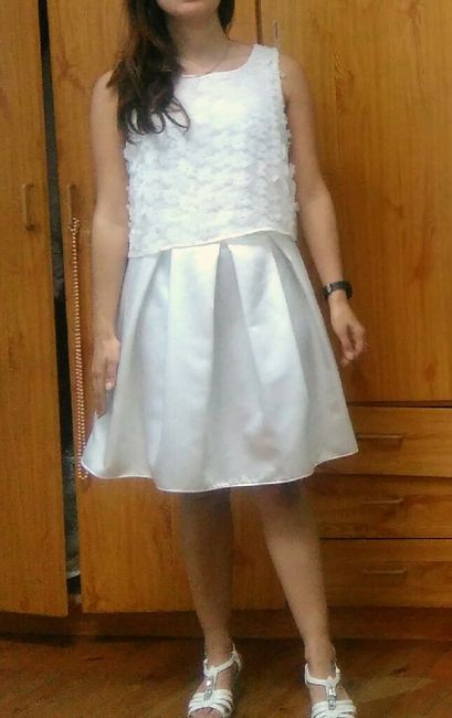 Que pensez vous de ma robe civile - 1