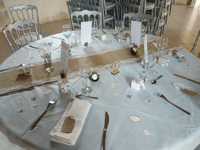 Essai déco de table 😊 2