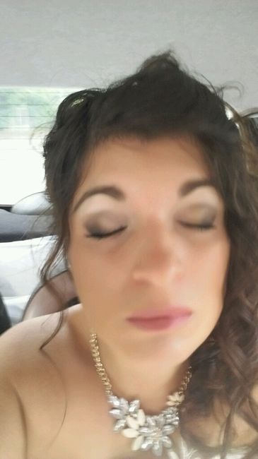 Coiffure maison pour le trash the dress - 2