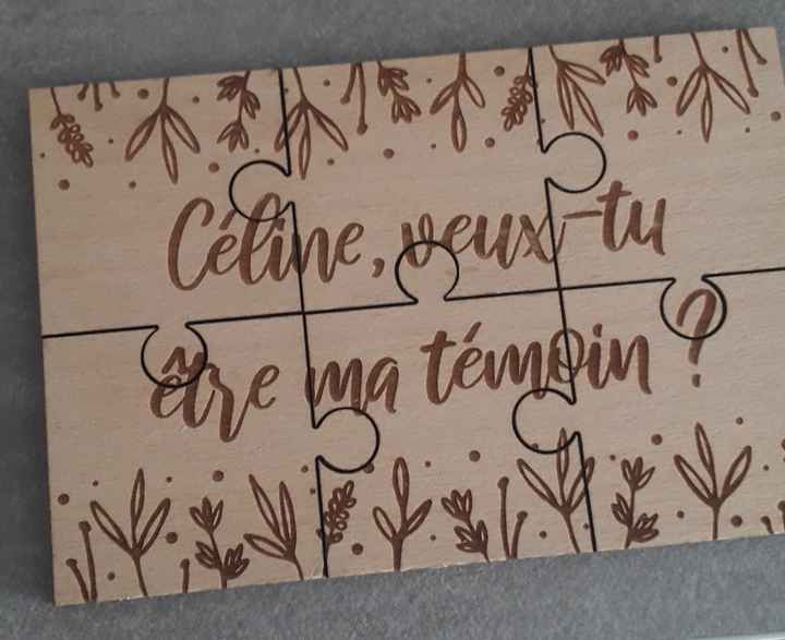 Demande originale témoins - 1