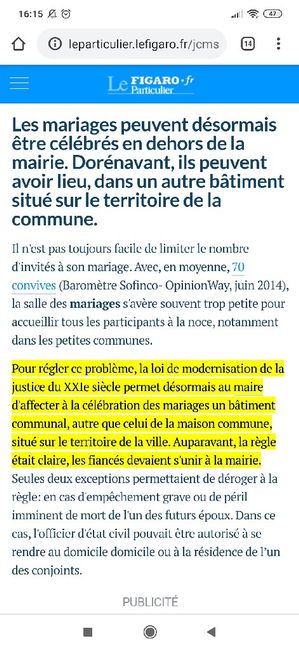 Salle mariage civil trop petite 😕 1