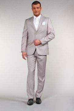 Costume de la semaine gris perle - 21/10/2014