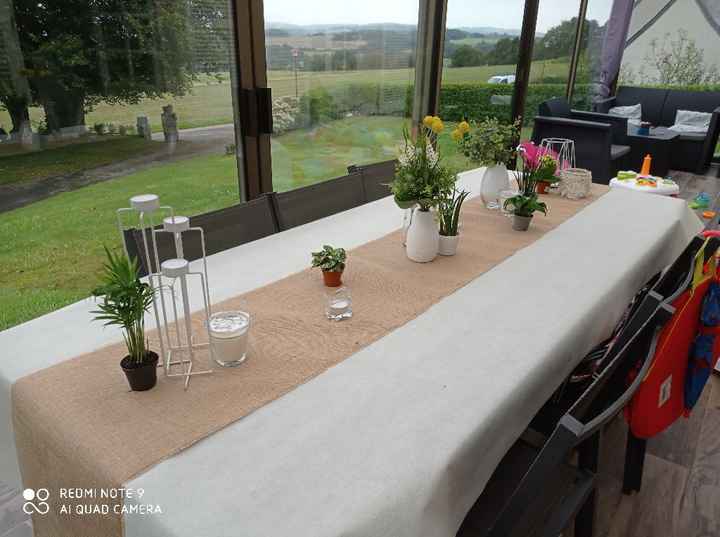 Déco table 😁 - 2