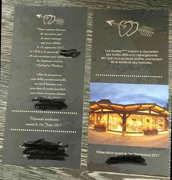 Montrons nous nos faire part :) - 1