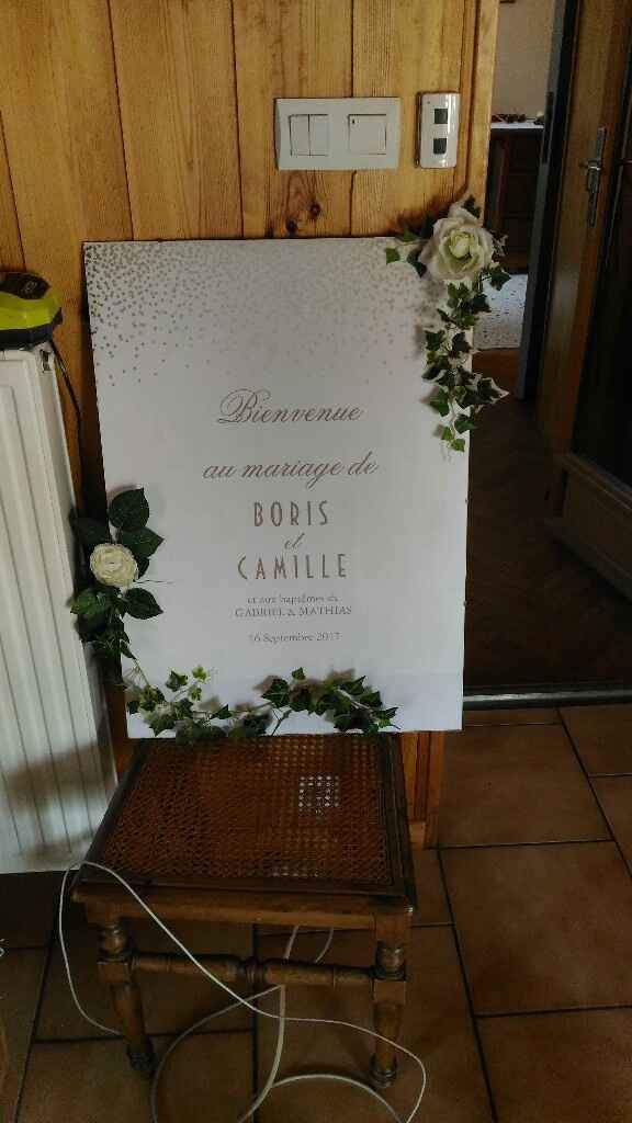 Vos panneau de bienvenue - 1