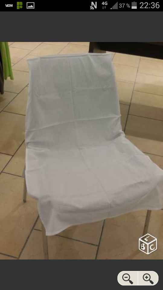 Housses de chaises tissu - 2