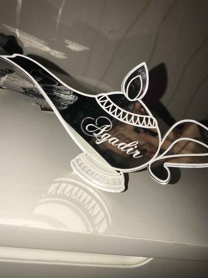 Nom de table Maroc - 1