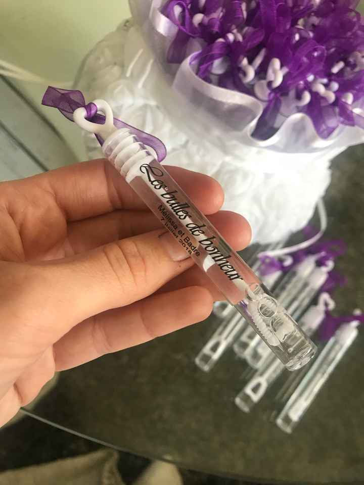 Nos flacons bulles de savon - 1