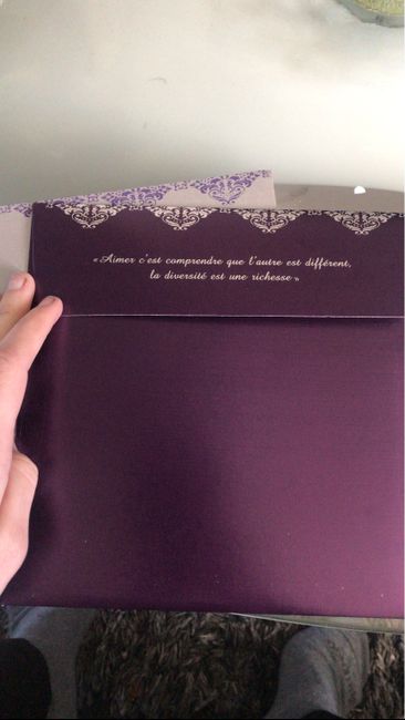 Faire part reçu - 2