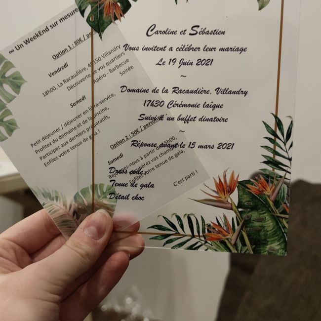 Quel type de papier pour ton invitation ? 3