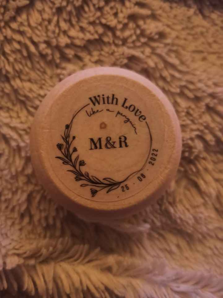 Cadeau aux invités - 1