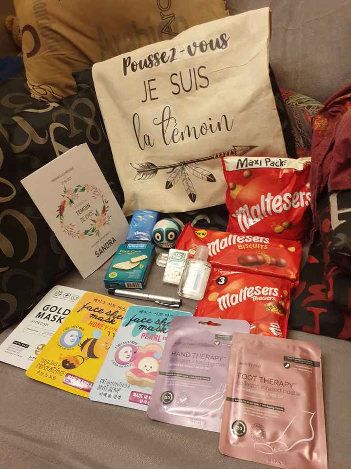 Comment as-tu donné le rôle à tes témoins ? - 1